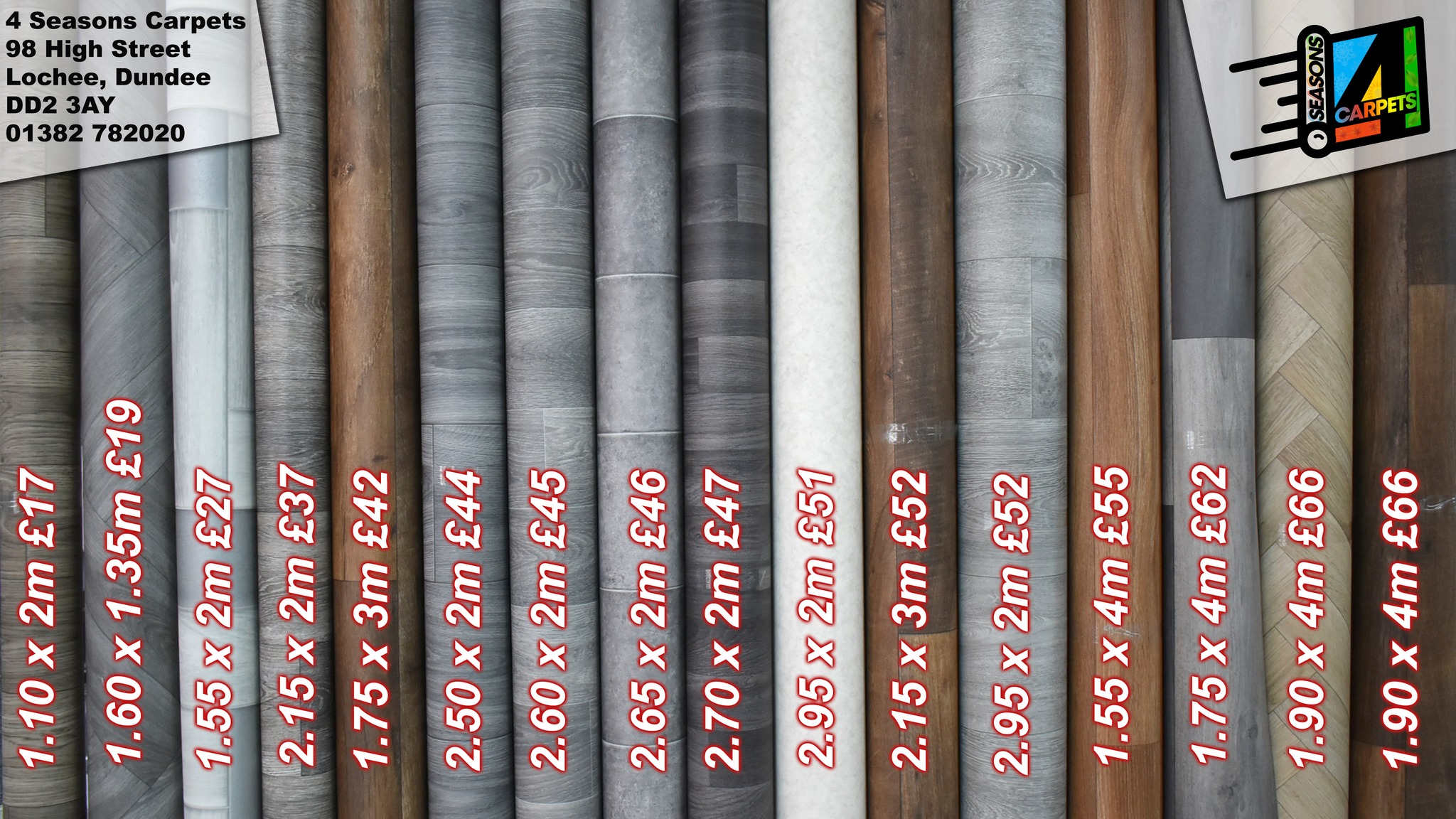 Great Value Vinyl Roll Ends—Now at Even Better Prices!