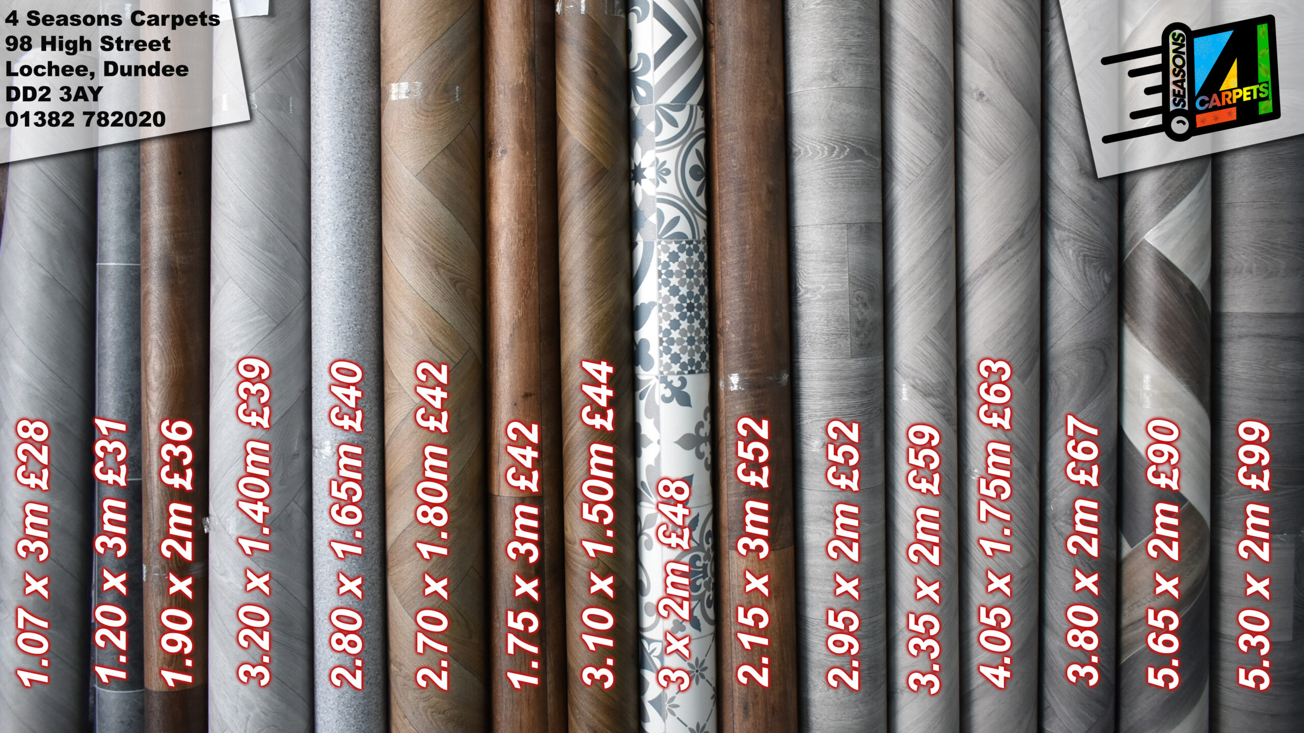 Great Value Vinyl Roll Ends—Now at Even Better Prices!