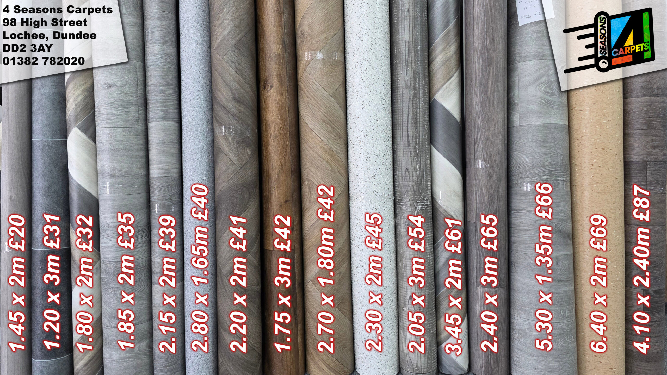 Great Value Vinyl Roll Ends—Now at Even Better Prices!