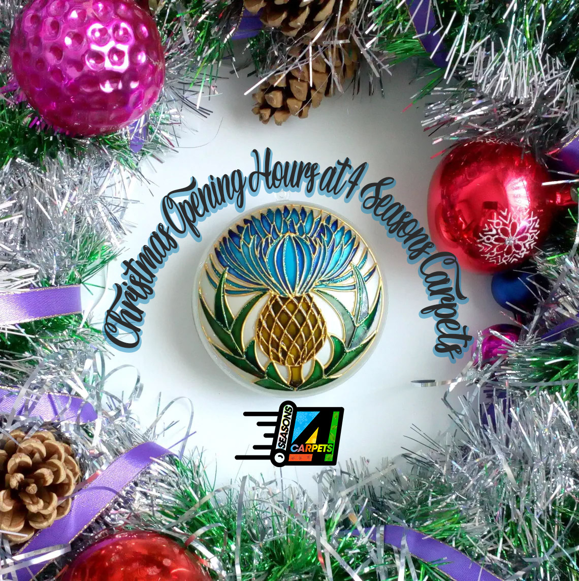 Christmas Opening Hours at 4 Seasons Carpets