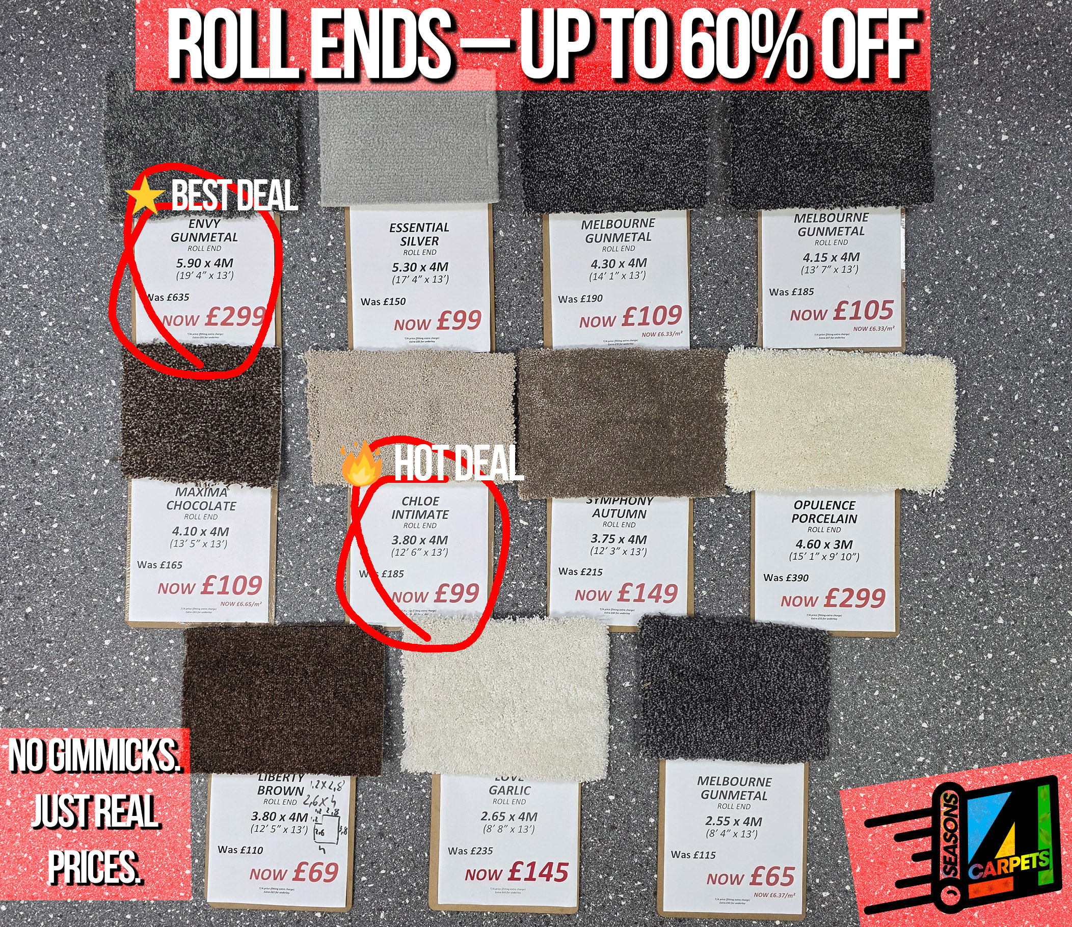 Carpet Roll Ends – Genuine Savings