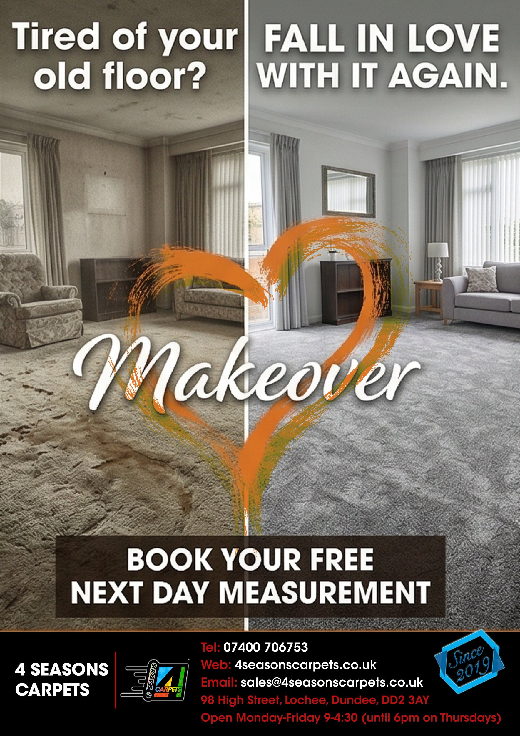 Tired of your old floor? You’re not the only one…