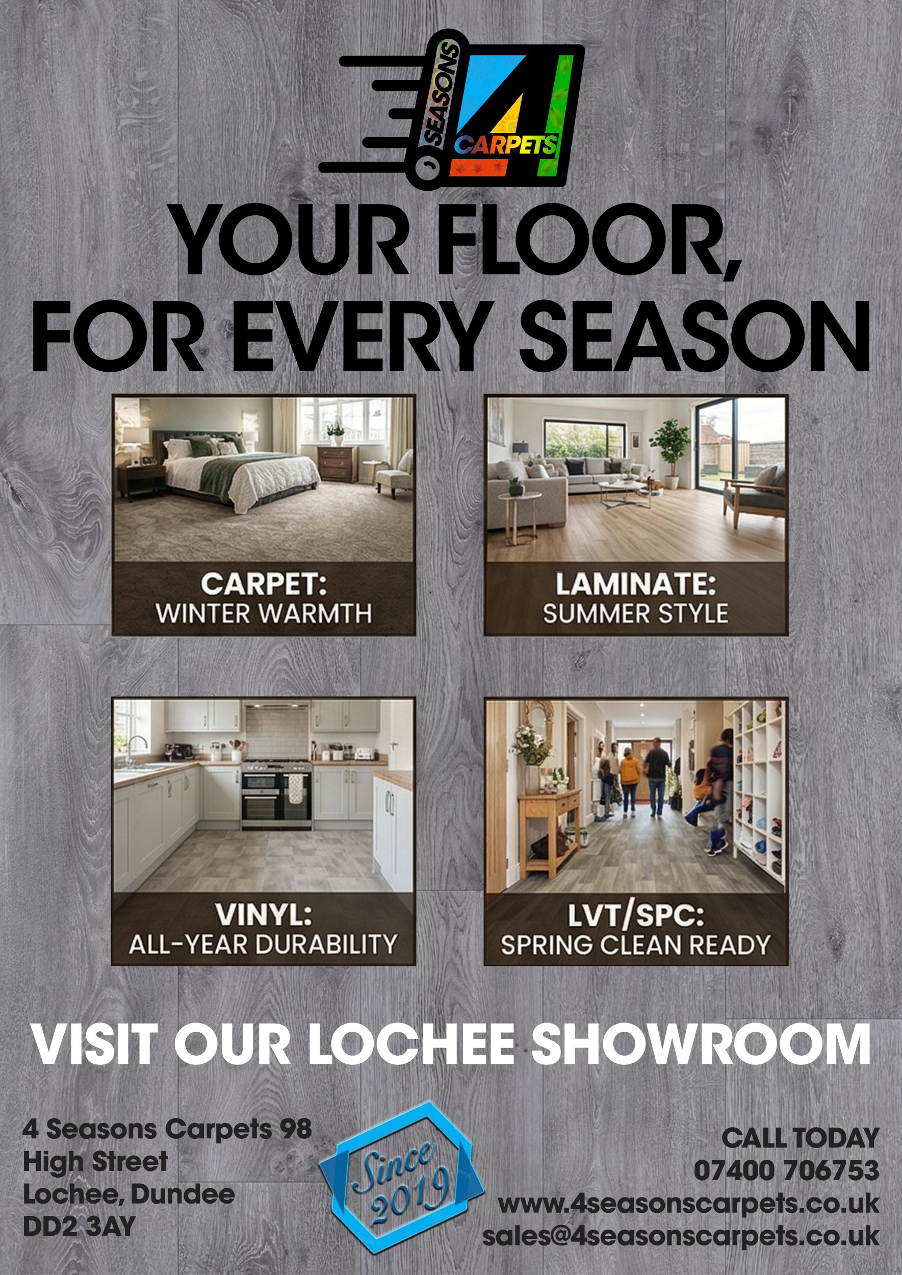 Your floor, for every season