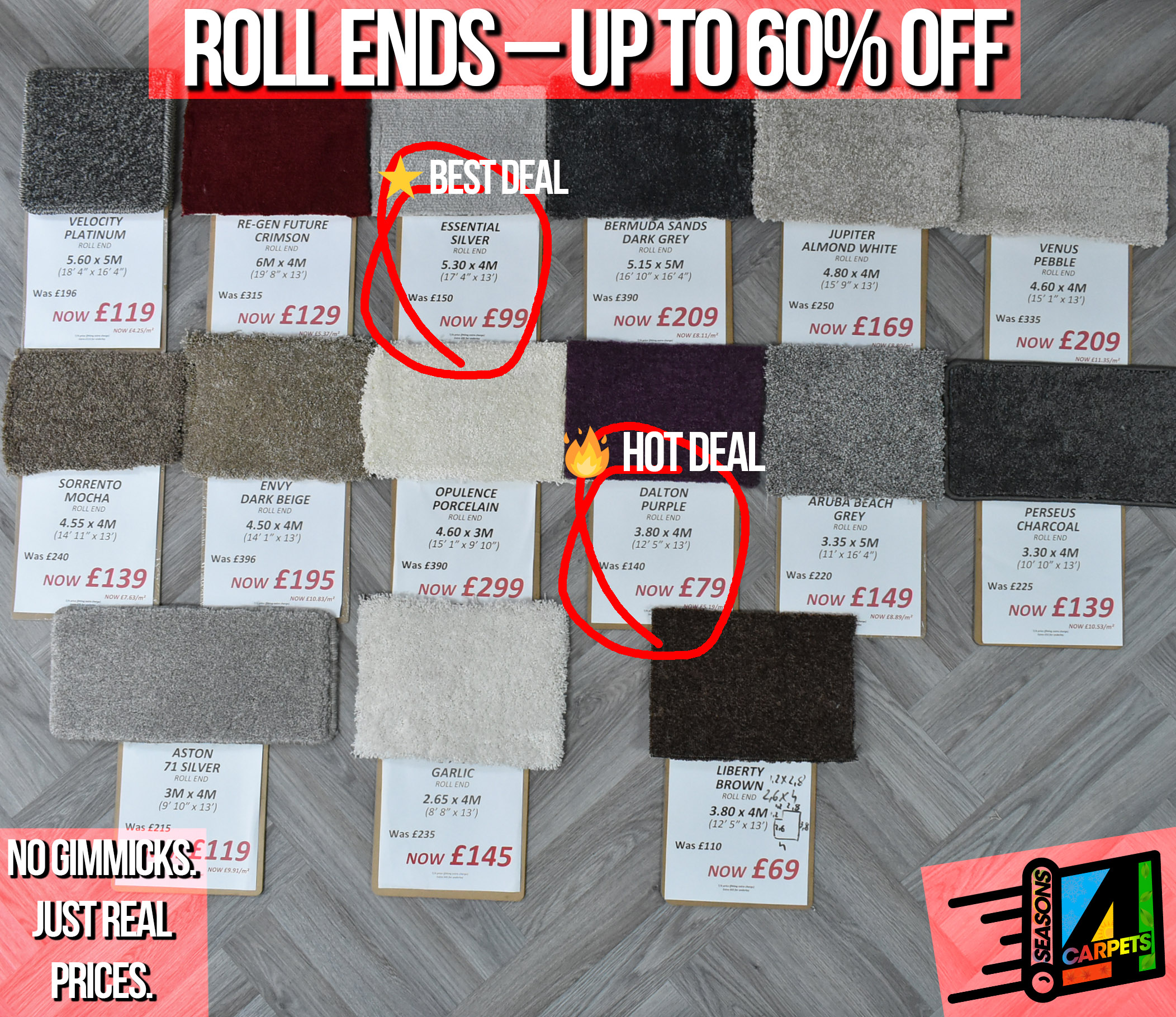 Carpet Roll Ends – Genuine Savings