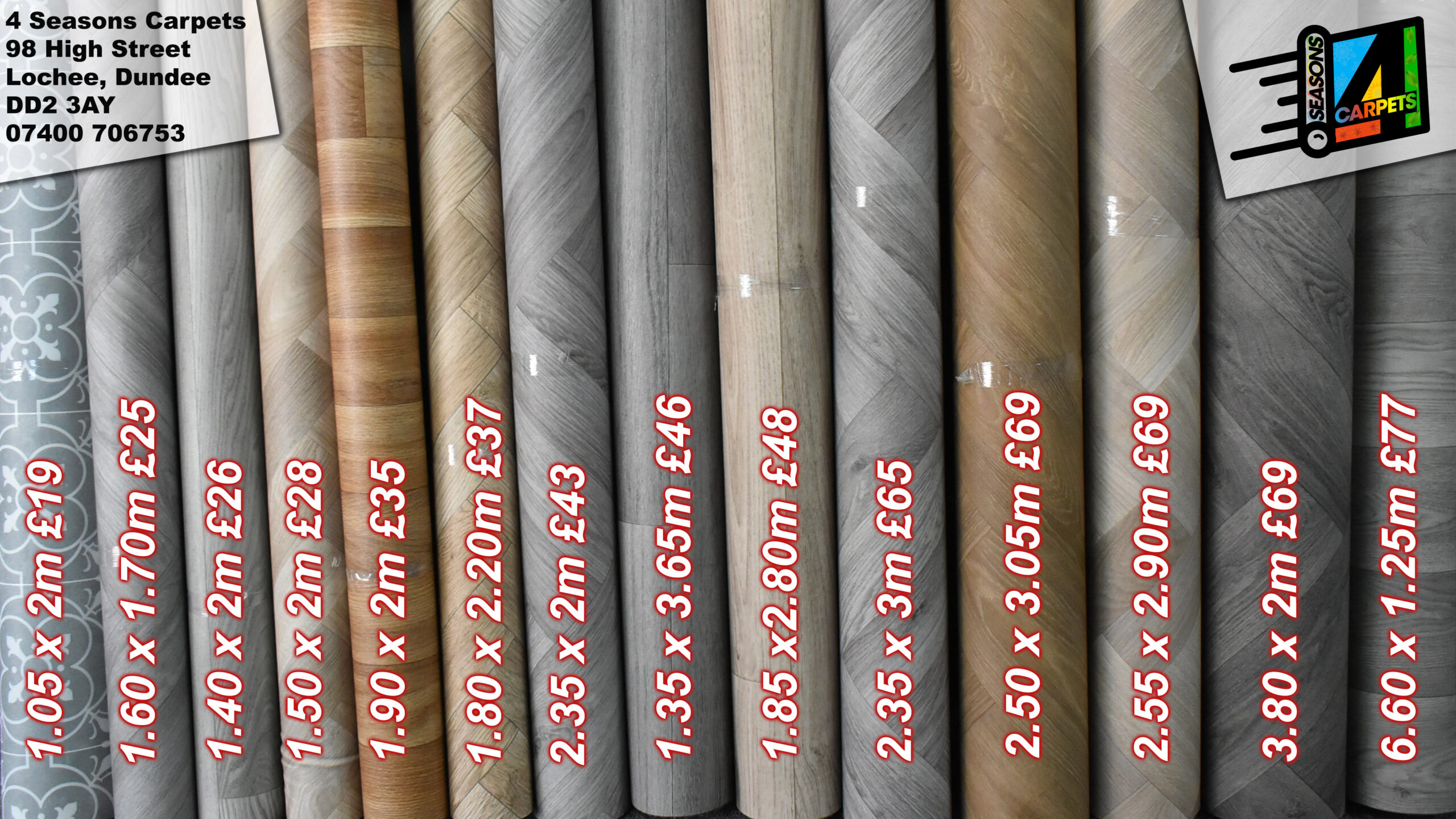 Vinyl Roll Ends