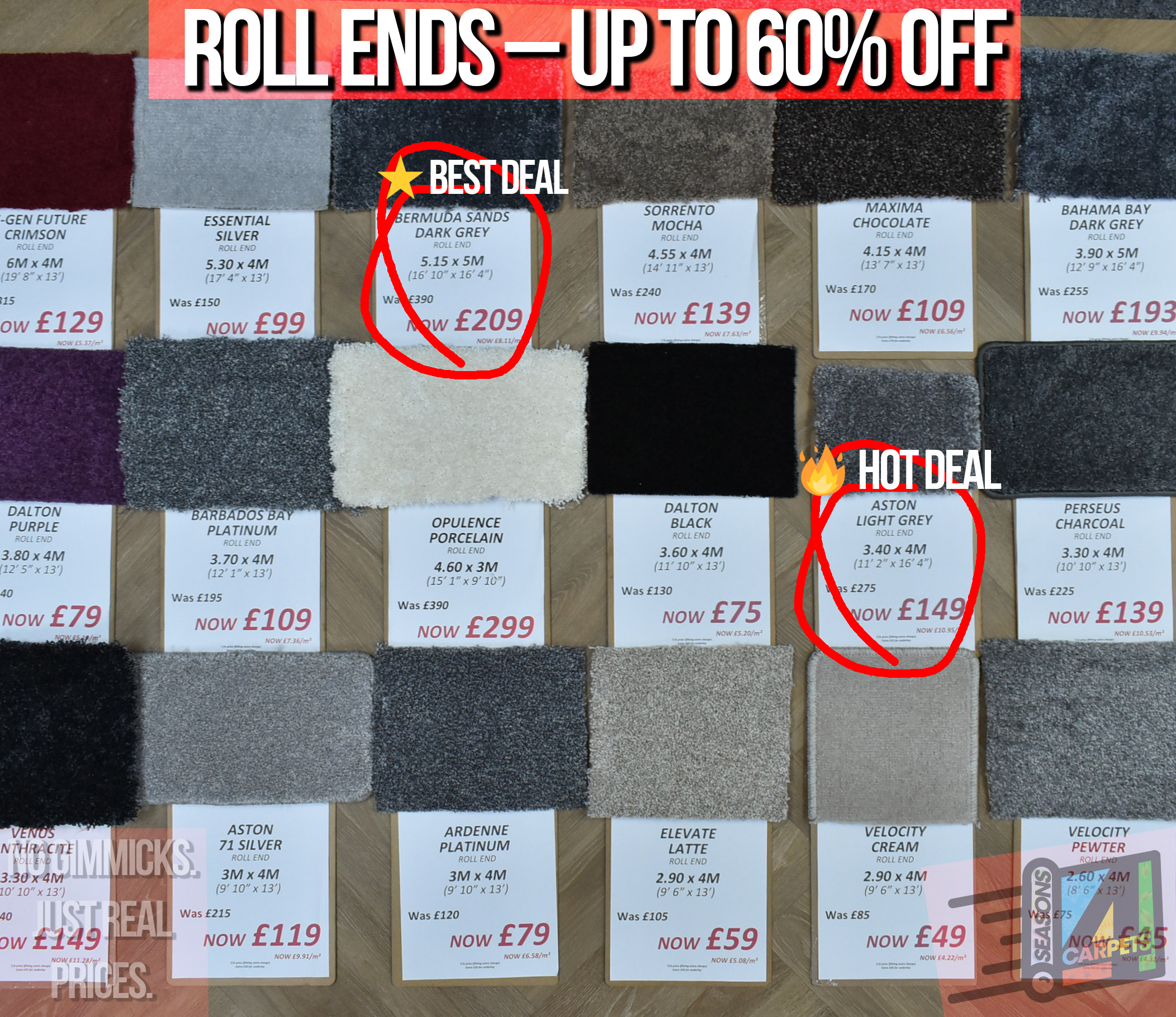 Carpet Roll Ends – Genuine Savings