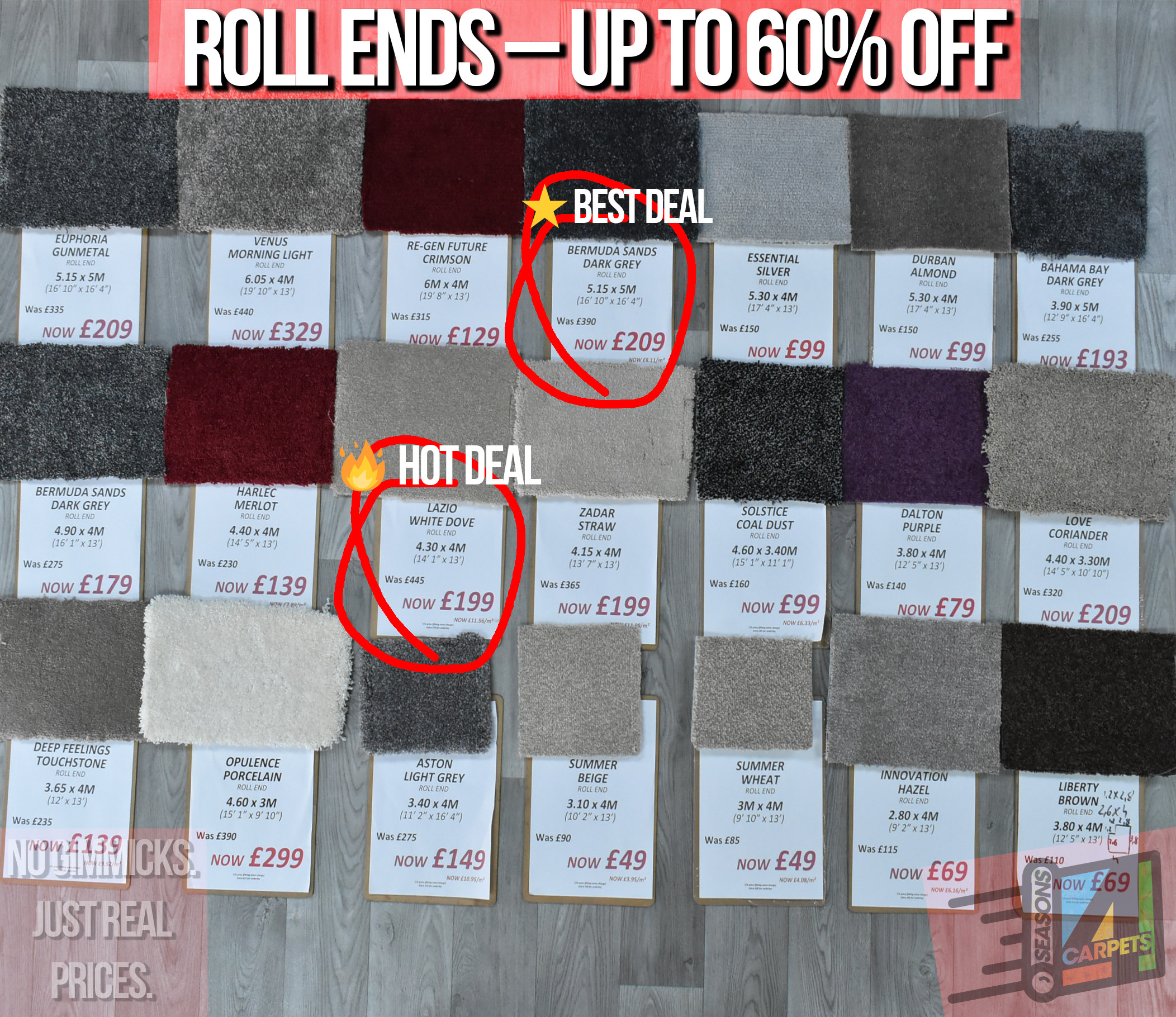 Carpet Roll Ends – Genuine Savings